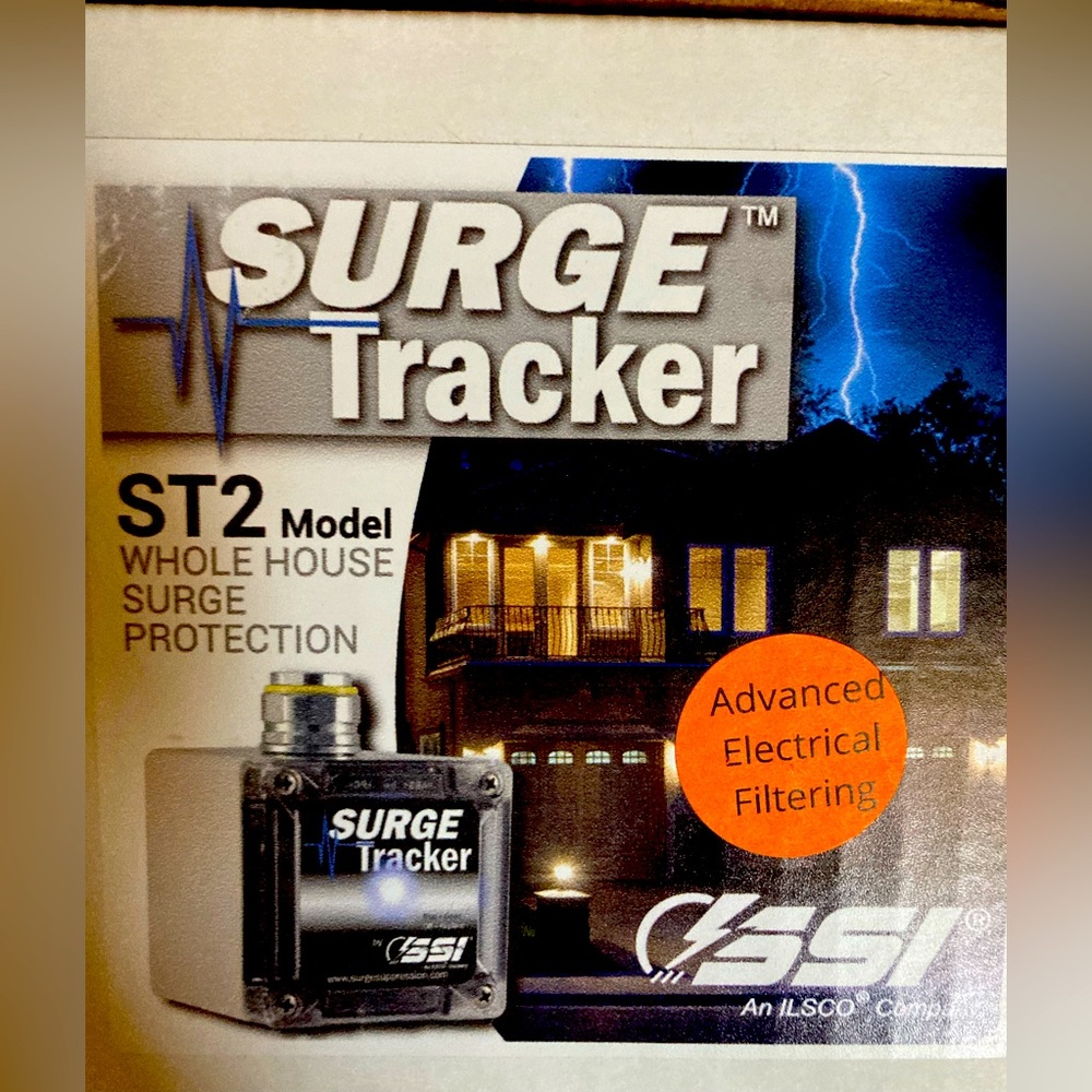 Surge protector for whole home.